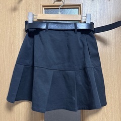 GRLミニスカート(ブラック、Mサイズ)の画像