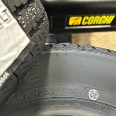 組み換え等全て込み　2025年製　新品　145/80R12 6PR サマータイヤ　軽トラック　軽バン　貨物　LT 車検対応　税込の画像