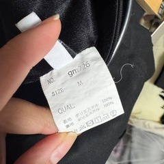 GRLミニスカート(ブラック、Mサイズ)の画像