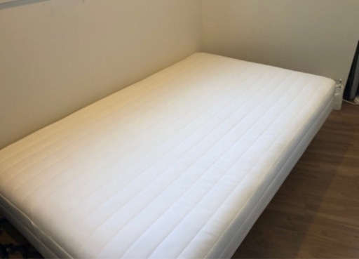 マットレスベッド　セミダブル　無印良品