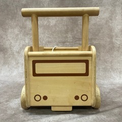 中古品 積み木 くるま おもちゃ 木製 玩具 の画像