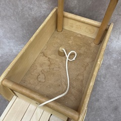 中古品 積み木 くるま おもちゃ 木製 玩具 の画像