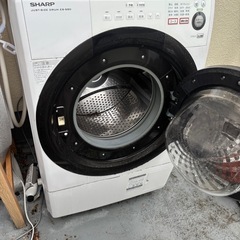 シャープドラム式乾燥洗濯機