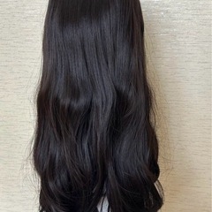 新品未使用　人気 フルウィッグ かつら 前髪あり ロング ゆるふわ 小顔 自然 女装 仮装の画像