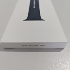 限定セール中！【新品未開封】廃盤色　純正 アップルウォッチ 41mm S/Mストームブルースポーツバンドの画像