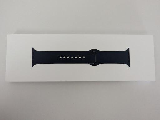 【新品未開封】廃盤色　純正 アップルウォッチ 41mm S/Mストームブルースポーツバンド