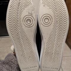 COLE HAAN コールハーン　ナンタケット ニット　ローファー　ネイビーの画像