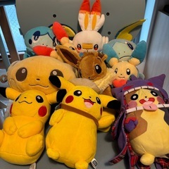 ポケモン　ぬいぐるみ11点の画像