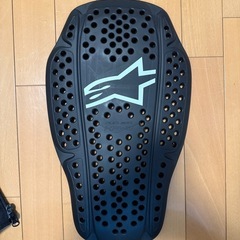 Alpinestars バイクジャケット (Mサイズ) + バックプロテクター付き、中古の画像