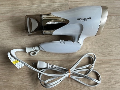 ドライヤー ヘアドライヤー コイズミ KOIZUMI 2022年製 PHD-T930