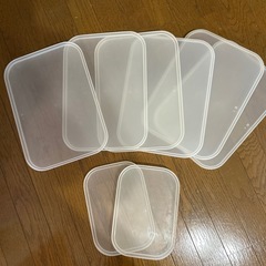  無印良品　8枚セット　やわらかポリエチレンケース用フタ 　