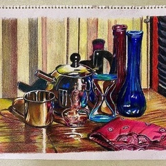 色鉛筆・デッサン・水彩画の絵の教室🎨✨の画像
