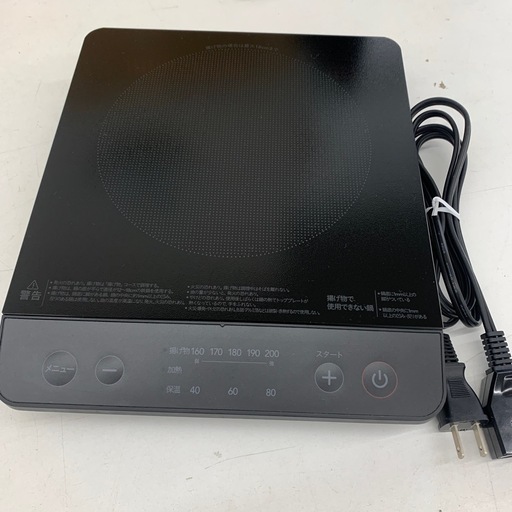2022年製　YAMAZEN IH調理器　CER-S100  ※2400010490873