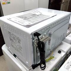 東芝 オーブンレンジ 2022年製 ER-X18(W) 900W ホワイト 角皿欠品 庫内フラット TOSHIBA キッチン 家電 札幌市 中央区 南12条の画像