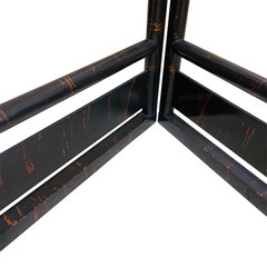 着物掛け 衣紋掛け 衣桁 レトロ アンティーク 折りたたみ 桜皮塗の画像