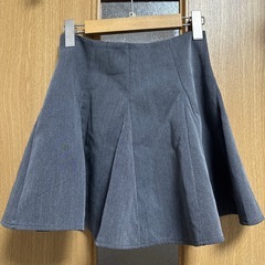 GRLミニスカート(グレー、Mサイズ)