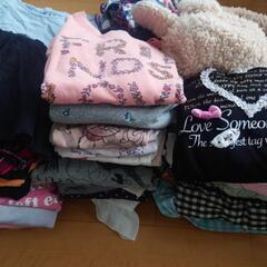 5 女の子　130夏冬59点セットの画像