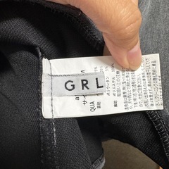GRLミニスカート(グレー、Mサイズ)の画像
