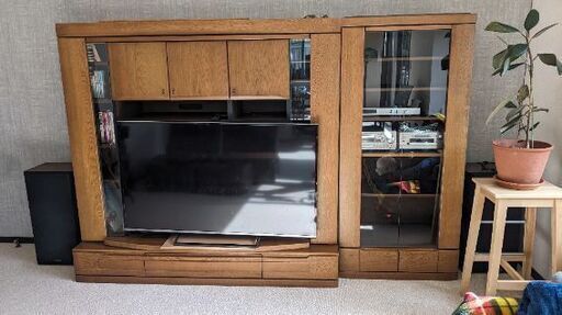 テレビボード、収納棚セット