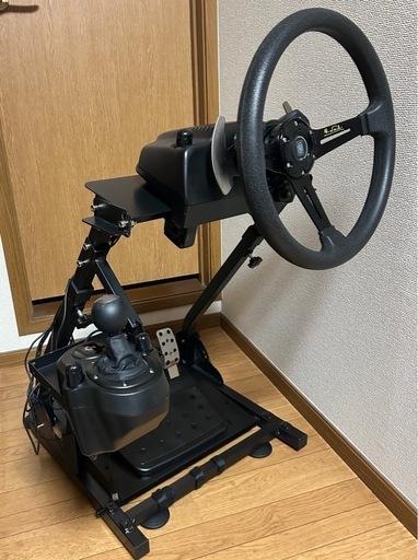ロジクール　G29 ハンコンセット　実車ステアリング付　シフタープレート付　レーシングSIM