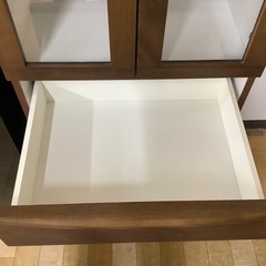 【お値下げしました！】2枚扉　食器棚【取りに来られる方限定】の画像