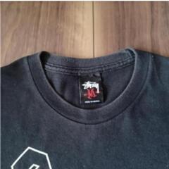 Stussy Tシャツ 黒 メンズ Mサイズの画像