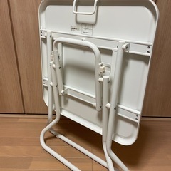 【値下げ！】IKEA 折り畳みローテーブル　白の画像
