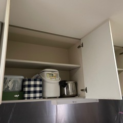 キッチン吊り戸棚の画像