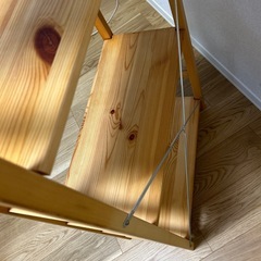 無印良品　パイン材シェルフ6段の画像