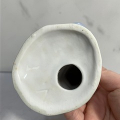 ☆値下げ☆A2503-535 陶器人形 コントラバス 少年 汚れありの画像