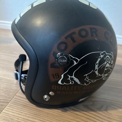 K27IA10 RIDEZ ライズ ブルドッグ ジェット ヘルメット KH-JB ナックルヘッド BULLの画像