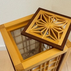 行燈（手作り室内照明💡）の画像