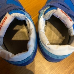 13㎝ミキハウス×ミズノ　スニーカーの画像