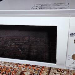電子レンジ　ほぼ未使用