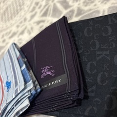 未使用ハンカチ　ポロ　バーバリー　CKの画像