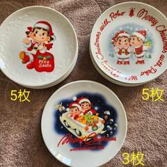 【限定品】ペコちゃん　クリスマス　お皿13枚