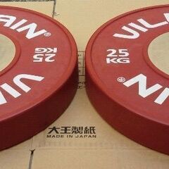 25kg 2枚 VILLAIN ヴィラン バンパープレートの画像