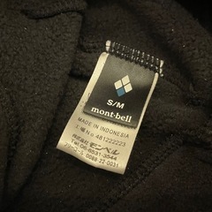 美品　mont-bell モンベル　フリース　キャップの画像