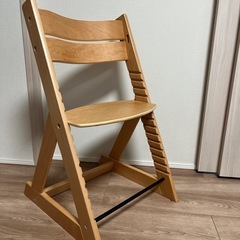 美品！キッズ用ダイニングチェア差し上げます！の画像