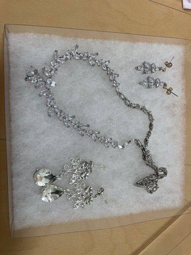 ブライダル　ネックレス&ピアス　価格要相談