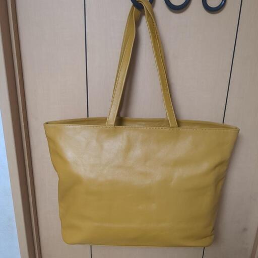 未使用本革トートバッグ