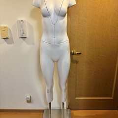 女性用　ゴーストマネキン　フルセット　車輪付き