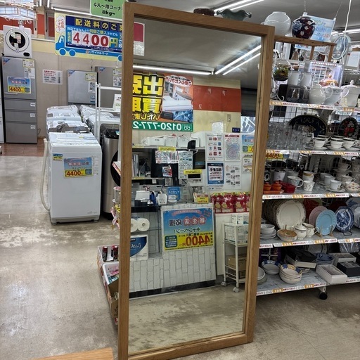 ✨超大型✨ACTUS アクタス ウォールミラー 姿見 鏡 PURE2 ピュア✨1793