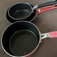 フライパン、小鍋3点