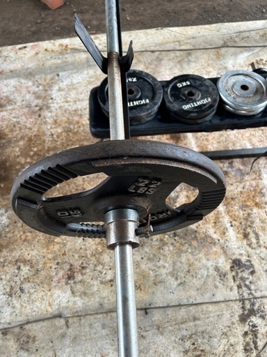 ベンチプレスセット(95kg)+ダンベル.5kg鉄アレイセット