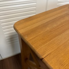 【譲り先決まりました】 【IKEA】INGOLF/インゴルフ スツール アンティークステインの画像