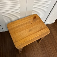 【譲り先決まりました】 【IKEA】INGOLF/インゴルフ スツール アンティークステインの画像