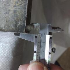 土木資材  鋼管  ６０角   ２mの画像