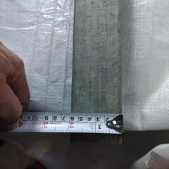 土木資材  鋼管  ６０角   ２mの画像