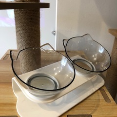 猫用　ごはん容器